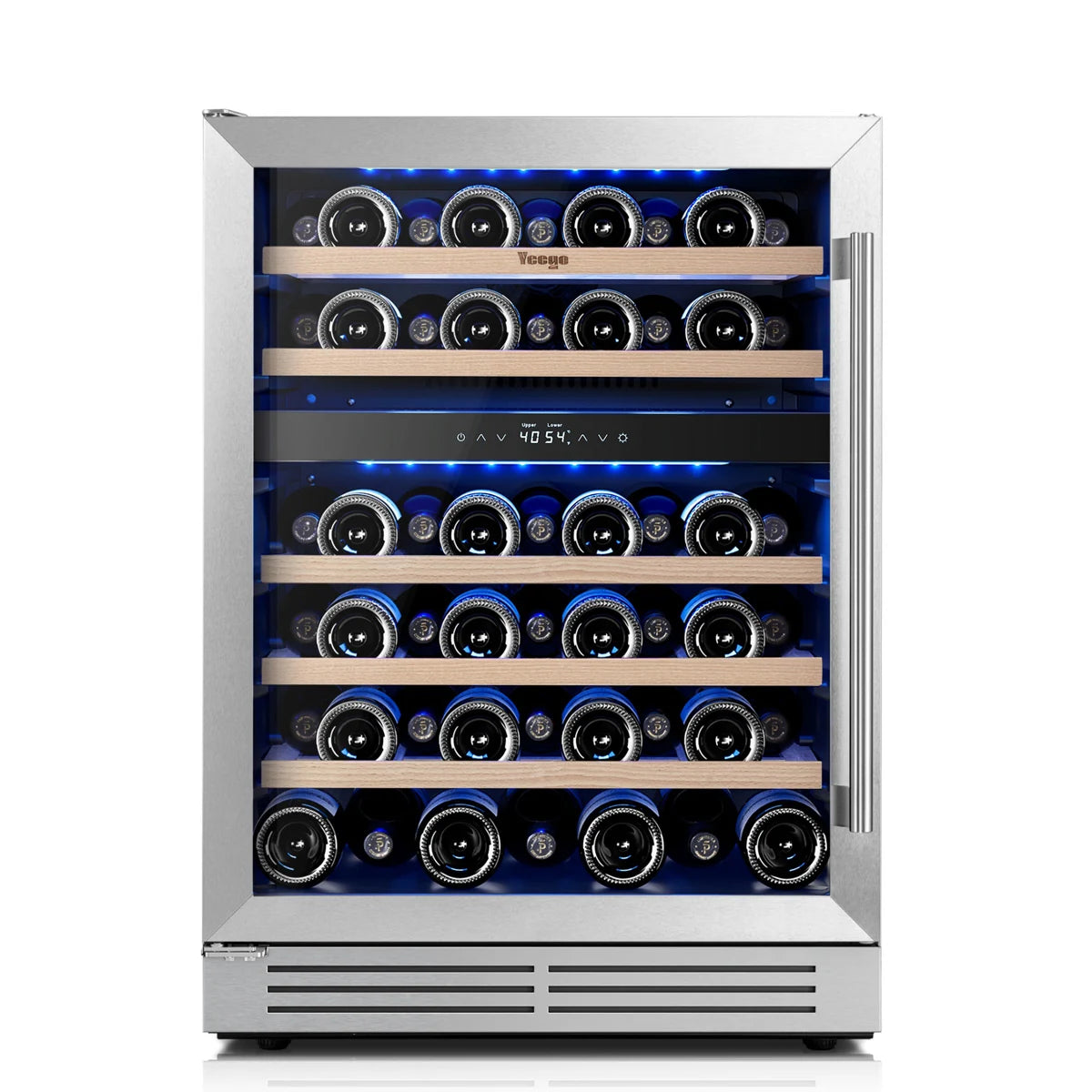 Yeego 24" Wine Fridge Dual Zone 52 Bottles