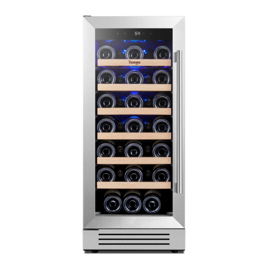 Yeego 15" Wine Fridge 33 Bottles,Budget-Friendly Wine Fridges