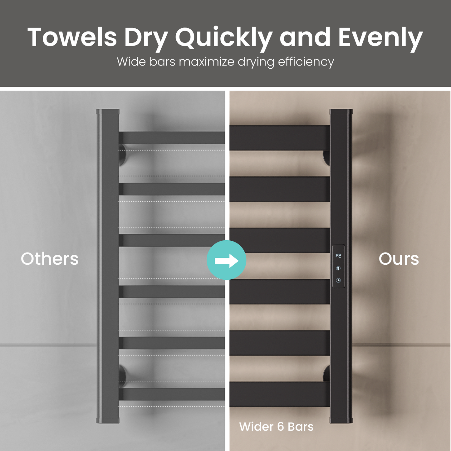 23.6'' Height Wall Mounted Towel Warmer - Yeego Life