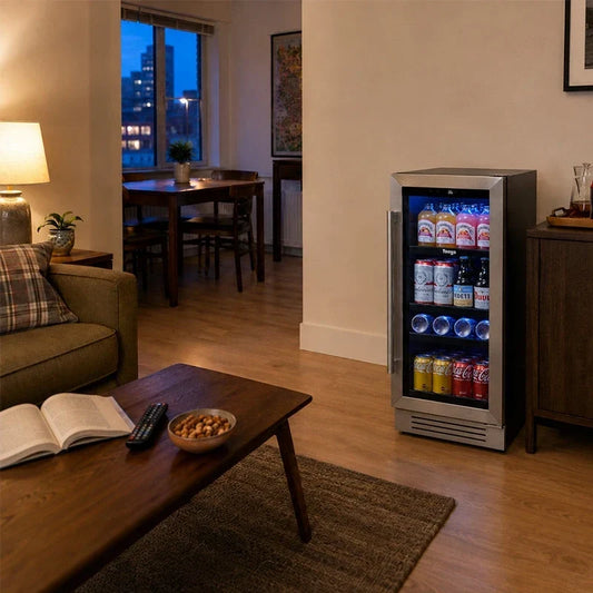 Built-In vs. Freestanding Beverage Fridges: What’s the Real Difference?