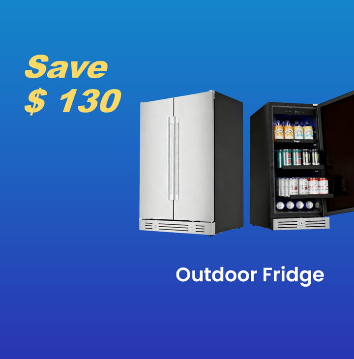 Yeego outdoor beverage and wine fridges offering $130 off on selected units