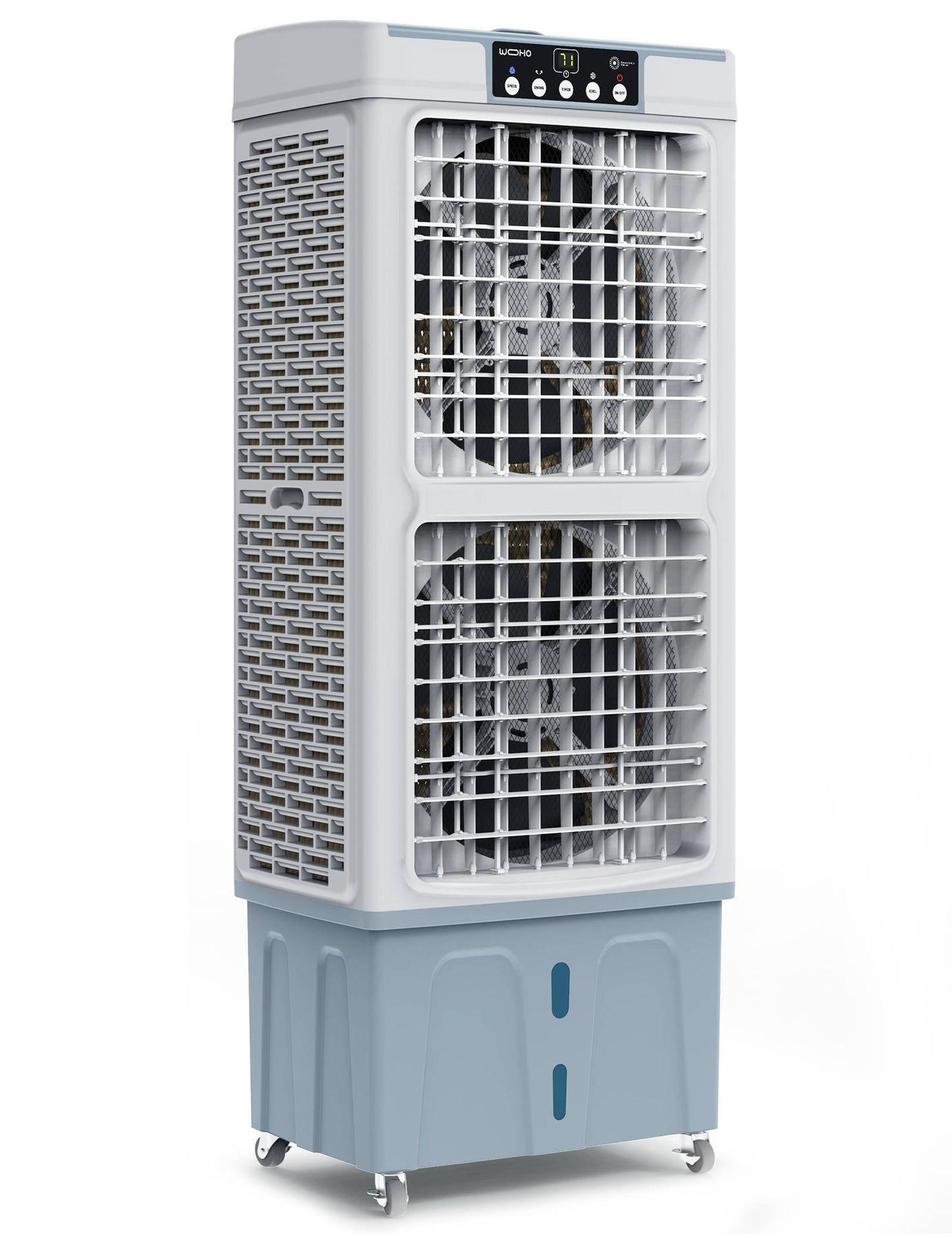 Outdoor Dual Fan Evaporative Cooler, 5000 CFM Powerful Swamp Cooler For Commercial Use - Yeego Life