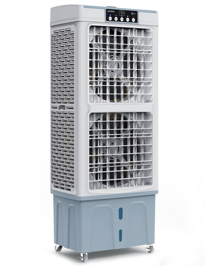Outdoor Dual Fan Evaporative Cooler, 5000 CFM Powerful Swamp Cooler For Commercial Use - Yeego Life