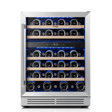 Yeego 24" Wine Fridge Dual Zone 52 Bottles