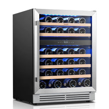 Yeego 24" Wine Fridge Dual Zone 52 Bottles