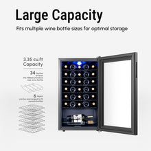 Yeego Freestanding Mini Fridge,Wine Cooler 38-65℉ - Yeego Life