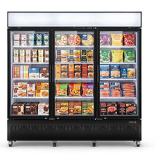 Yeego 62.3 Cu. Ft. 3-Door Commercial Reach-In Freezer