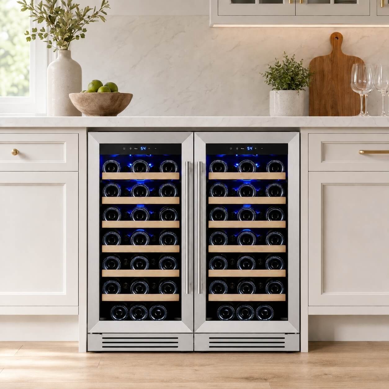 Yeego 30" Wine Fridge Bundle 66 Bottles