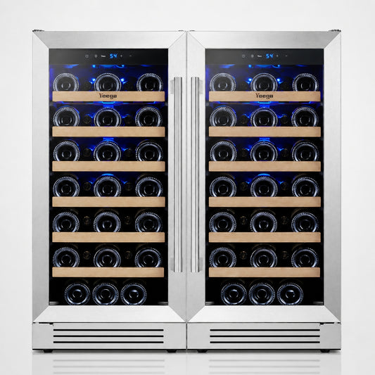 Yeego 30" Wine Fridge Bundle 66 Bottles