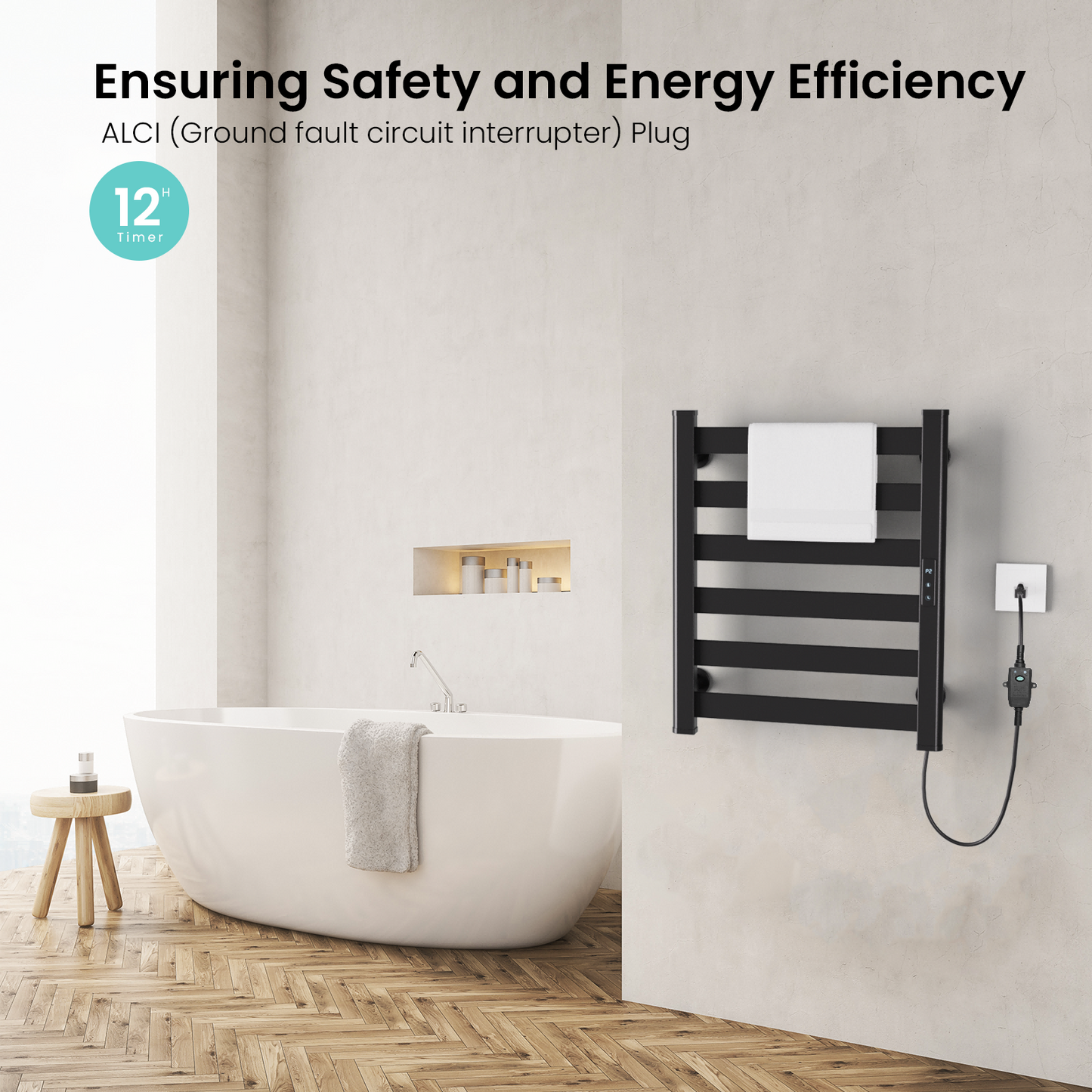 23.6'' Height Wall Mounted Towel Warmer - Yeego Life
