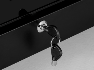 Merchandiser Refrigerator-Secure Bottom Door Lock