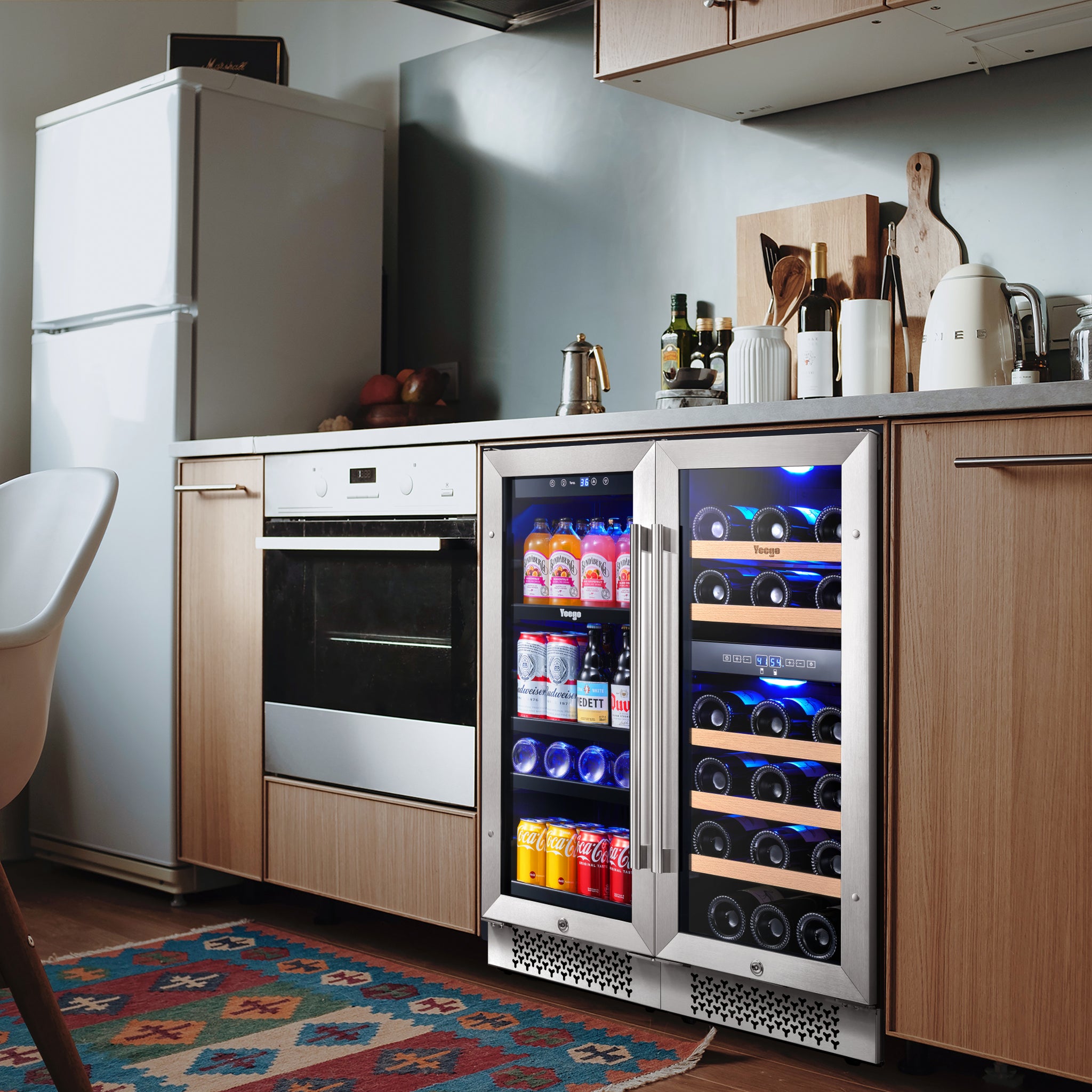 Multi Grip Chin Up Bar BODEGA 15 Inch Wine Cooler Under Counter