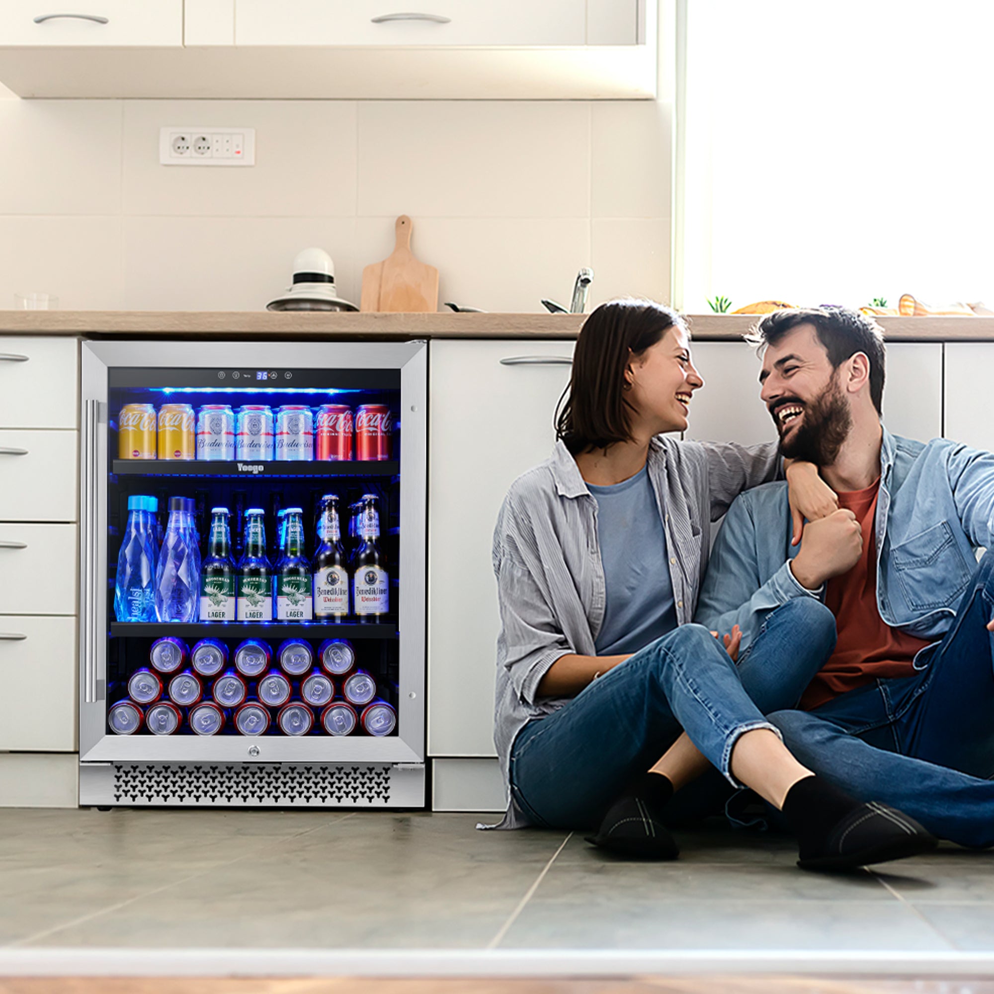 30 Inch Wide Wine Beverage Cooler Under Counter Dual Zone Fridge Comb 30-inch-wide-wine-beverage-cooler-under-counter-dual-zone-fridge-comb