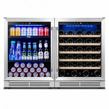 Yeego 48" Wine Beverage Fridge Dual Zone 2 Sets