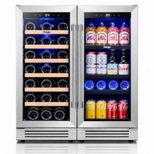 Yeego 30" Wine Beverage Fridge Dual Zone 2 Sets