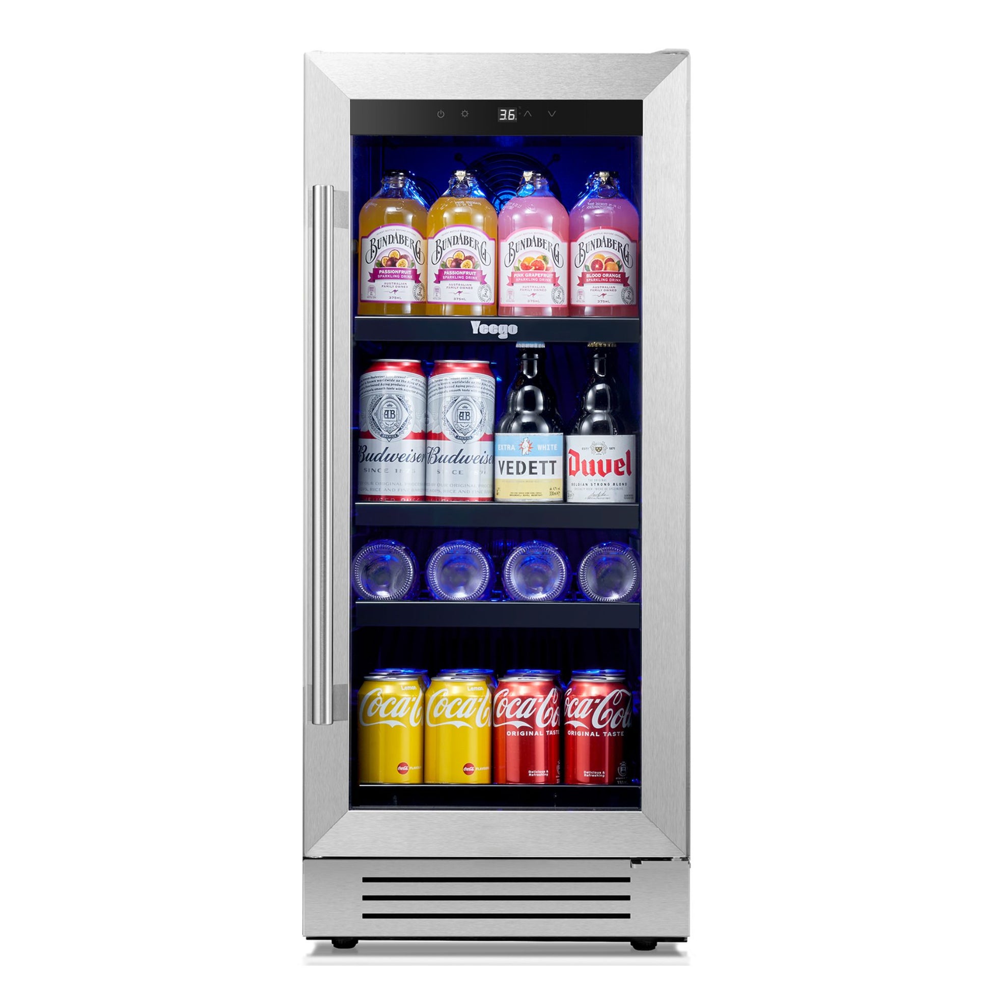 Small 15-Inch Beverage Fridge Built-In or Freestanding – Yeego Life