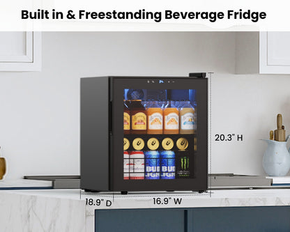 Yeego Freestanding Beverage Cooler