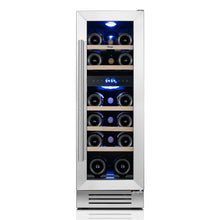Yeego 12" Wine Fridge Dual Zone 17 Bottles - Yeego Life