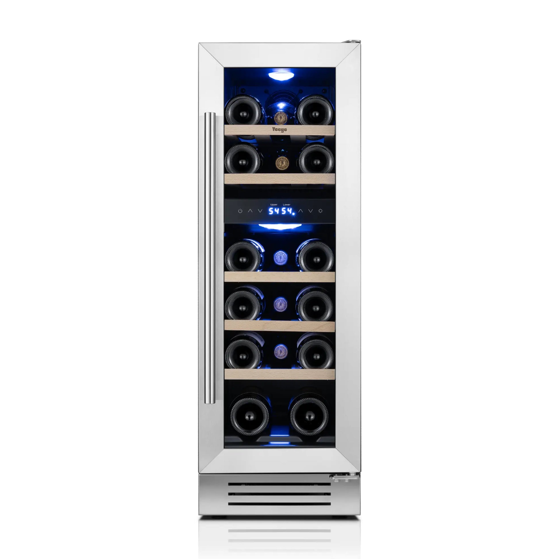Yeego 12" Wine Fridge Dual Zone 17 Bottles - Yeego Life
