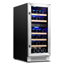 Yeego 15" Wine Fridge Dual Zone 28 Bottles - Yeego Life