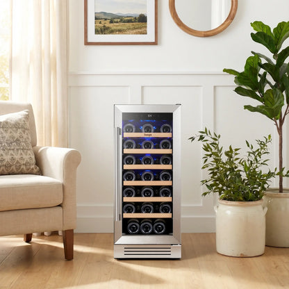 Yeego 15" Wine Fridge 33 Bottles,Budget-Friendly Wine Fridges