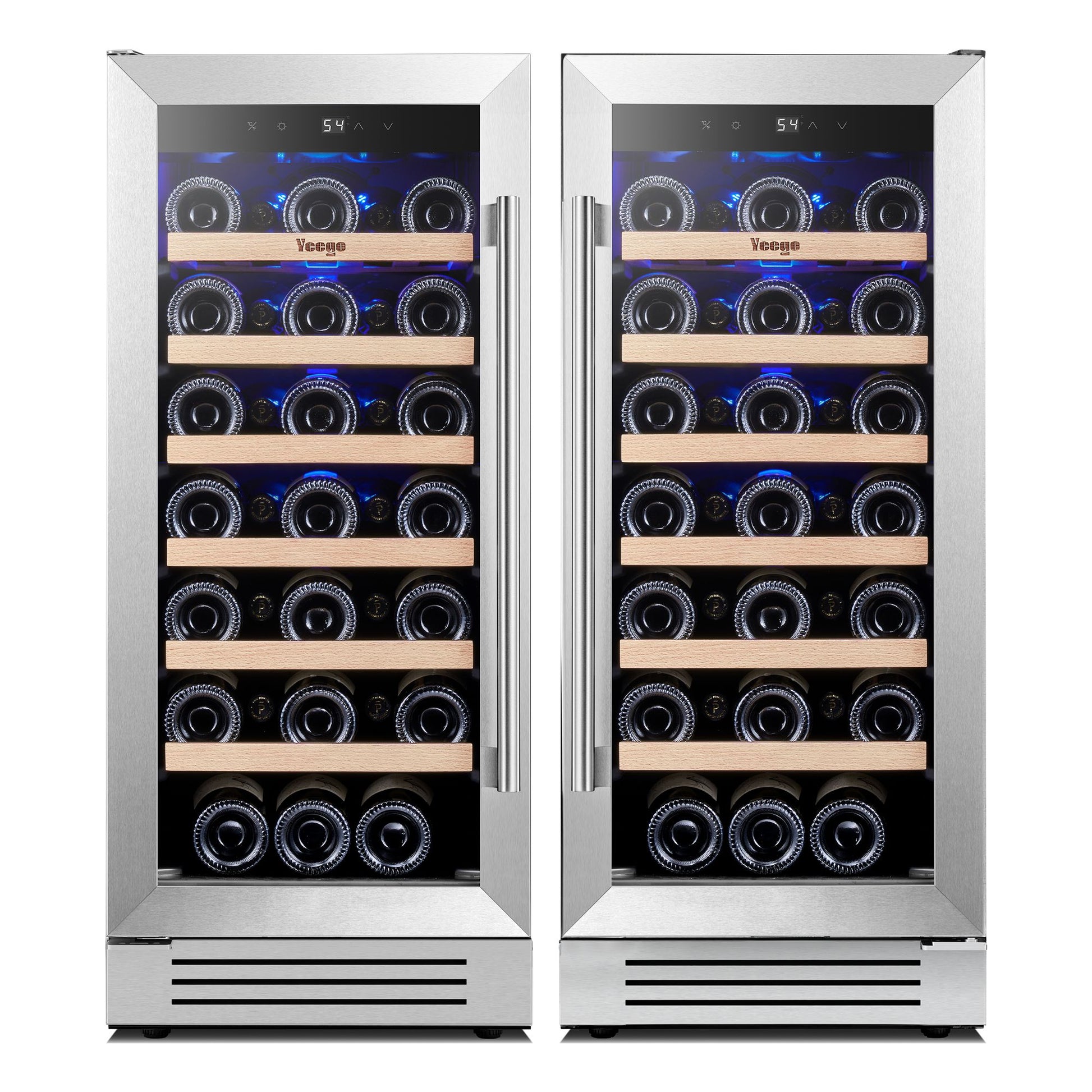 Yeego 30" Wine Fridge Dual Zone 66 Bottles - Yeego Life