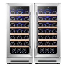 Yeego 30" Wine Fridge Dual Zone 66 Bottles - Yeego Life