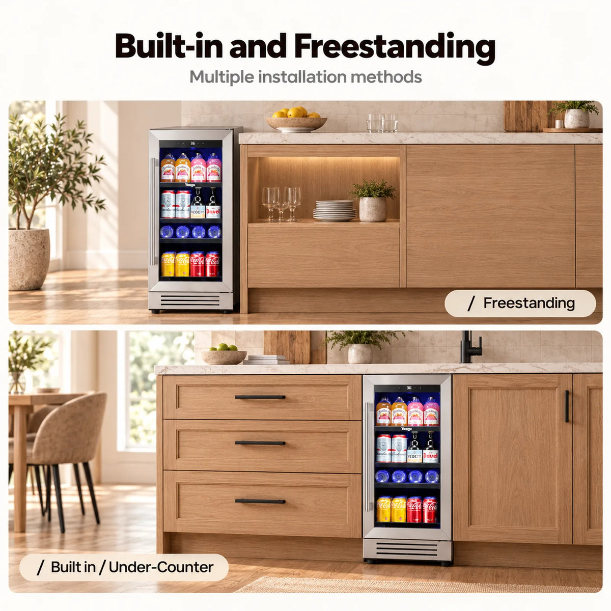 Yeego 15" Beverage Cooler 100 Cans