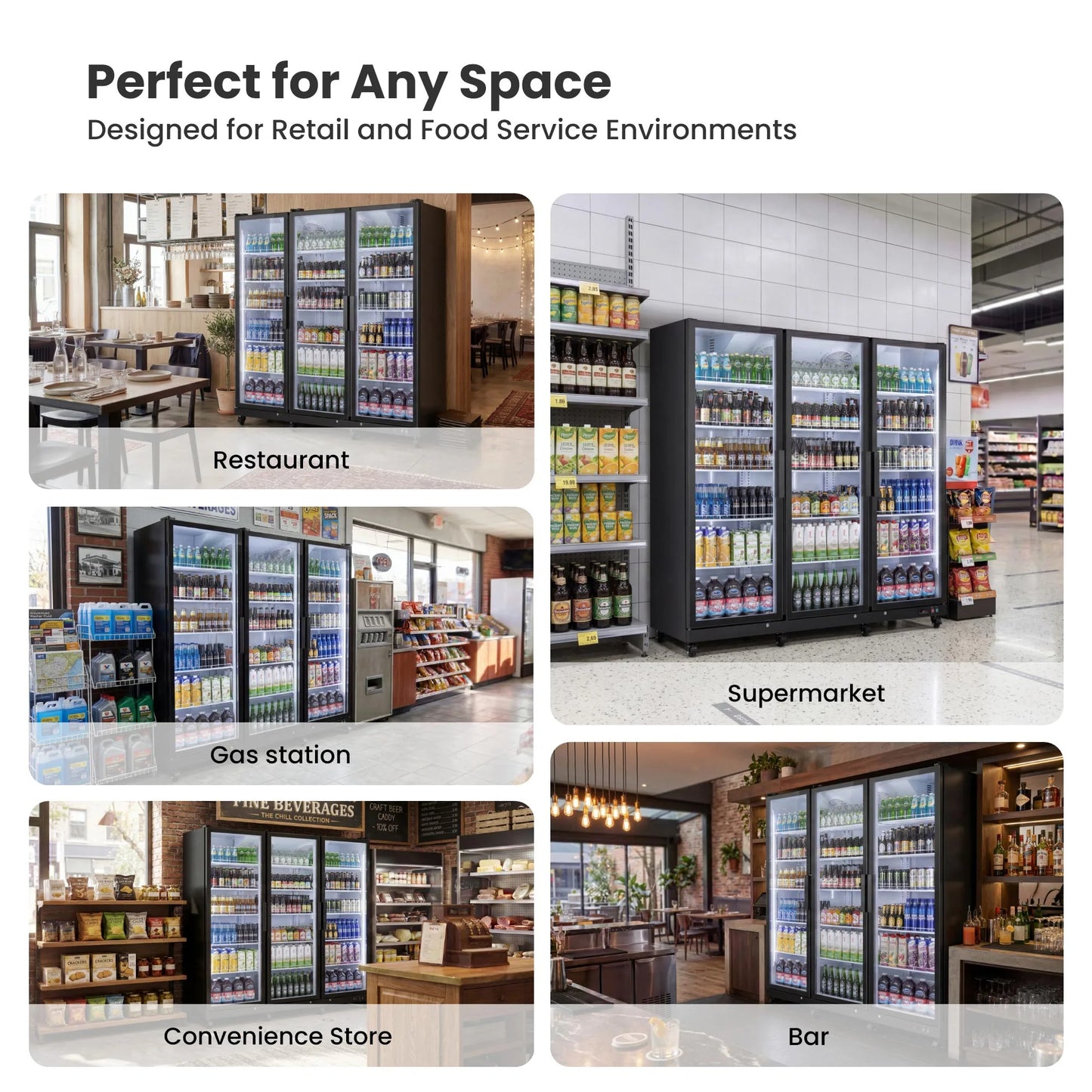 Yeego Commercial Display Fridge