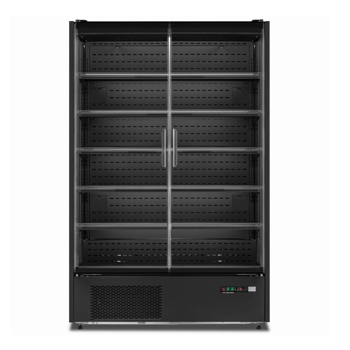 Yeego 45.6 Cu.Ft. 2-Door Open Air Merchandiser Refrigerator