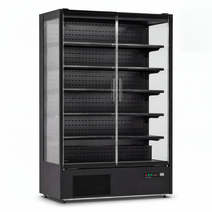 Yeego 45.6 Cu.Ft. 2-Door Open Air Merchandiser Refrigerator