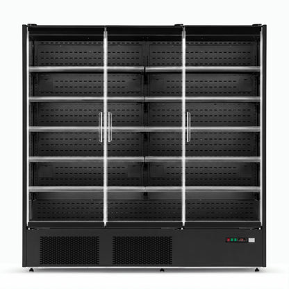 Yeego 68.5 Cu.Ft. 3-Door Open Air Merchandiser Refrigerator