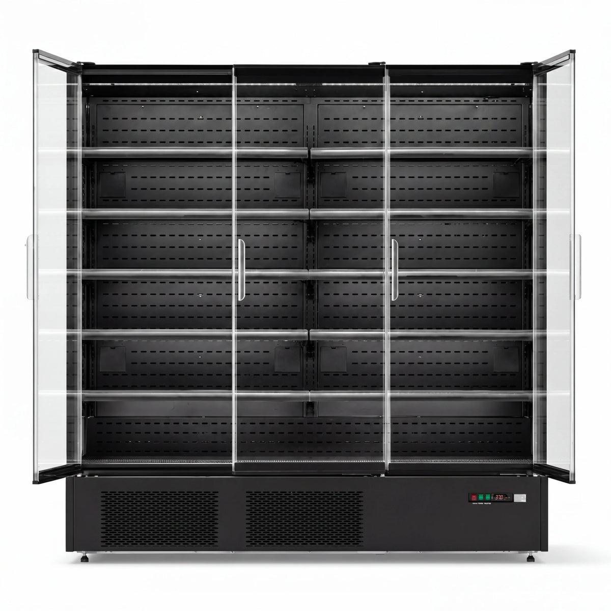Yeego 68.5 Cu.Ft. 3-Door Open Air Merchandiser Refrigerator