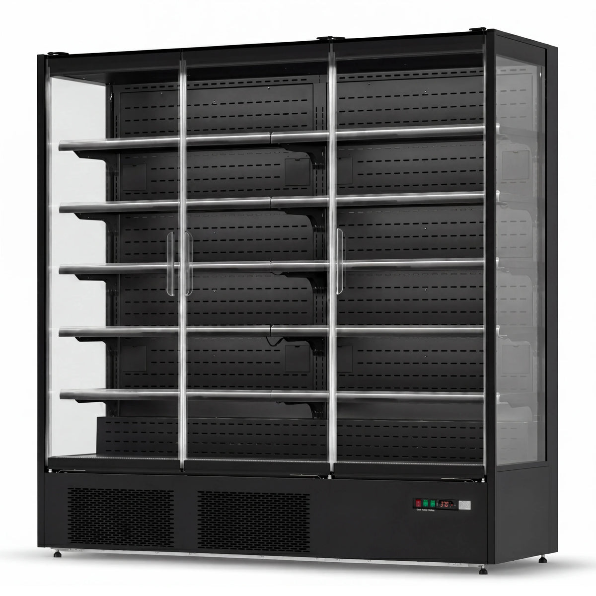 Yeego 68.5 Cu.Ft. 3-Door Open Air Merchandiser Refrigerator