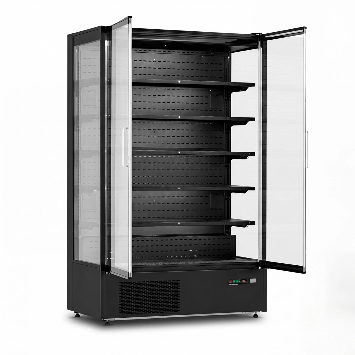 Yeego 45.6 Cu.Ft. 2-Door Open Air Merchandiser Refrigerator