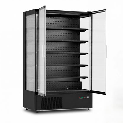 Yeego 45.6 Cu.Ft. 2-Door Open Air Merchandiser Refrigerator