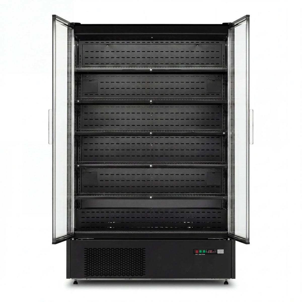 Yeego 45.6 Cu.Ft. 2-Door Open Air Merchandiser Refrigerator