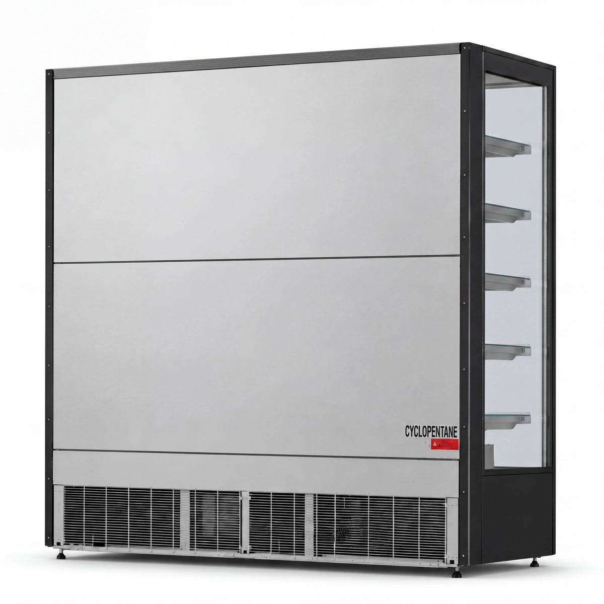 Yeego 68.5 Cu.Ft. 3-Door Open Air Merchandiser Refrigerator