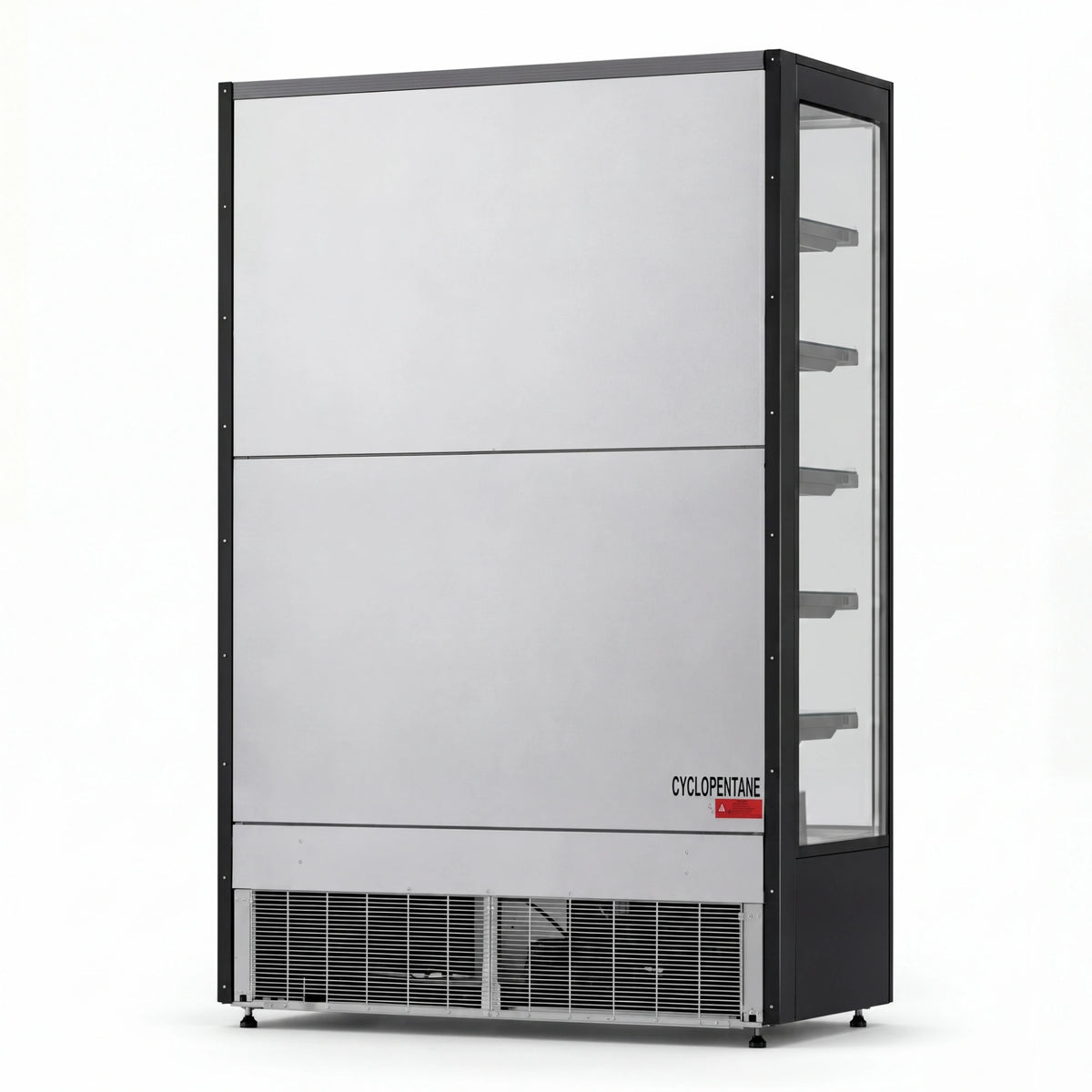 Yeego 45.6 Cu.Ft. 2-Door Open Air Merchandiser Refrigerator