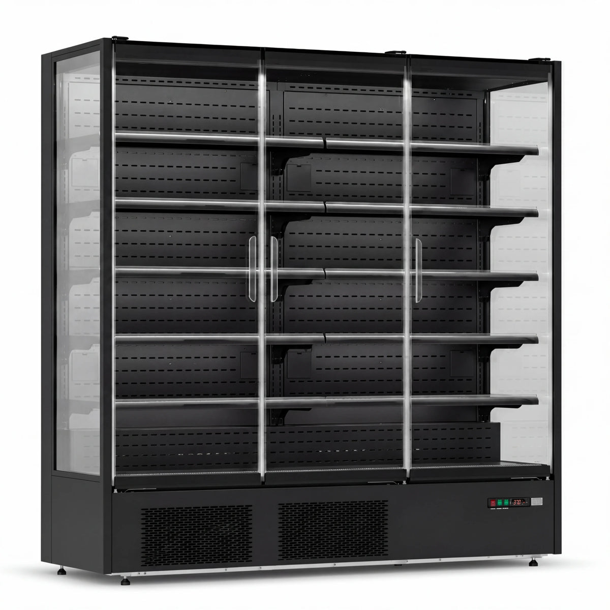 Yeego 68.5 Cu.Ft. 3-Door Open Air Merchandiser Refrigerator