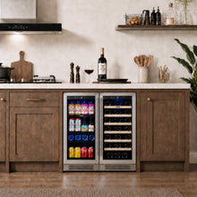 Yeego 30" Wine Beverage Fridge Dual Zone 2 Sets