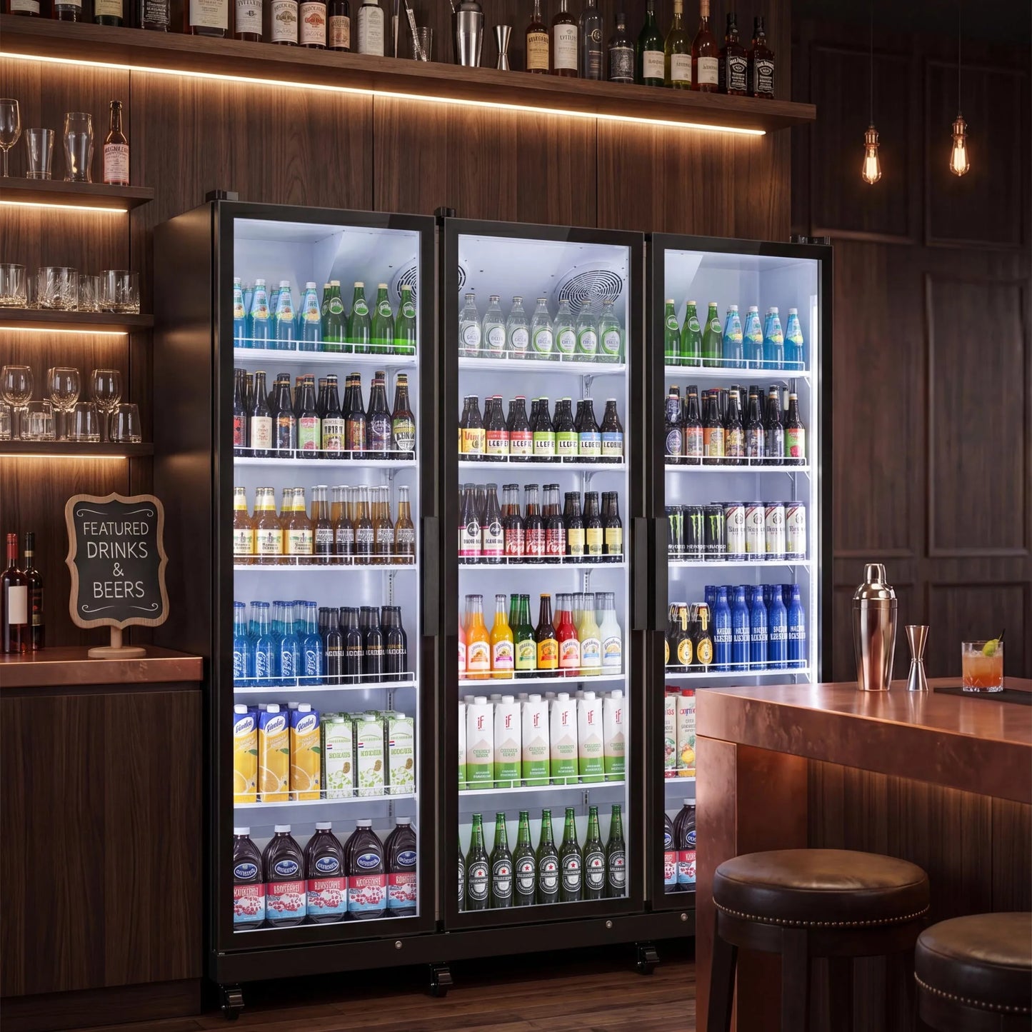 Yeego Commercial Display Fridge