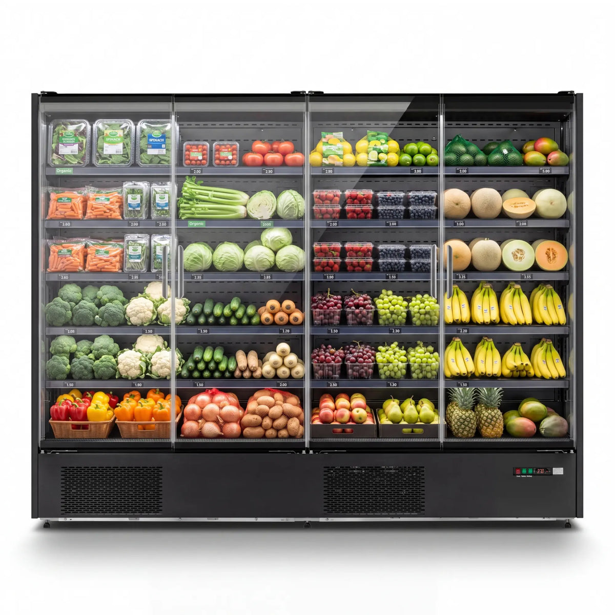 Yeego 91.3 Cu.Ft. 4-Door Commercial Merchandiser Refrigerator