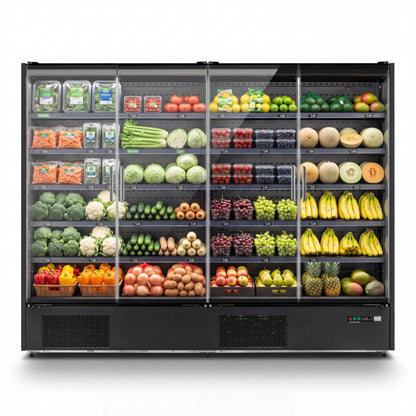 Yeego 91.3 Cu.Ft. 4-Door Commercial Merchandiser Refrigerator