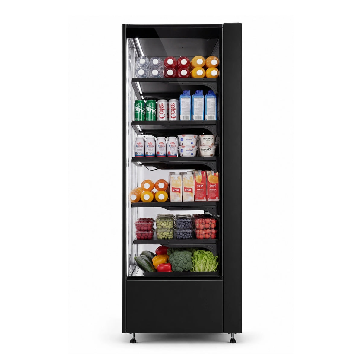 Yeego 91.3 Cu.Ft. 4-Door Commercial Merchandiser Refrigerator
