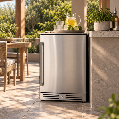 Yeego 24'' Outdoor Beverage Fridge, 160 Cans