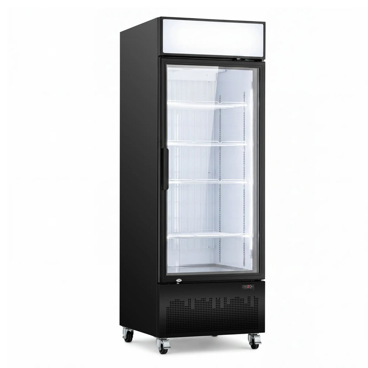 Yeego 18.9 Cu. Ft. Single-Door Commercial Glass Freezer