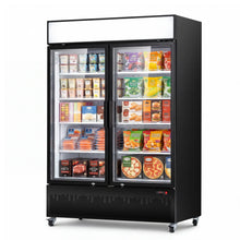 Yeego 41.9 Cu. Ft. 2-Door Commercial Display Freezer