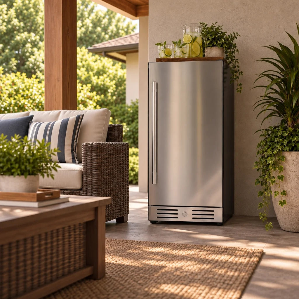 Yeego 15'' Outdoor Beverage Fridge, 100 Cans