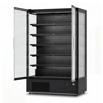 Yeego 45.6 Cu.Ft. 2-Door Open Air Merchandiser Refrigerator